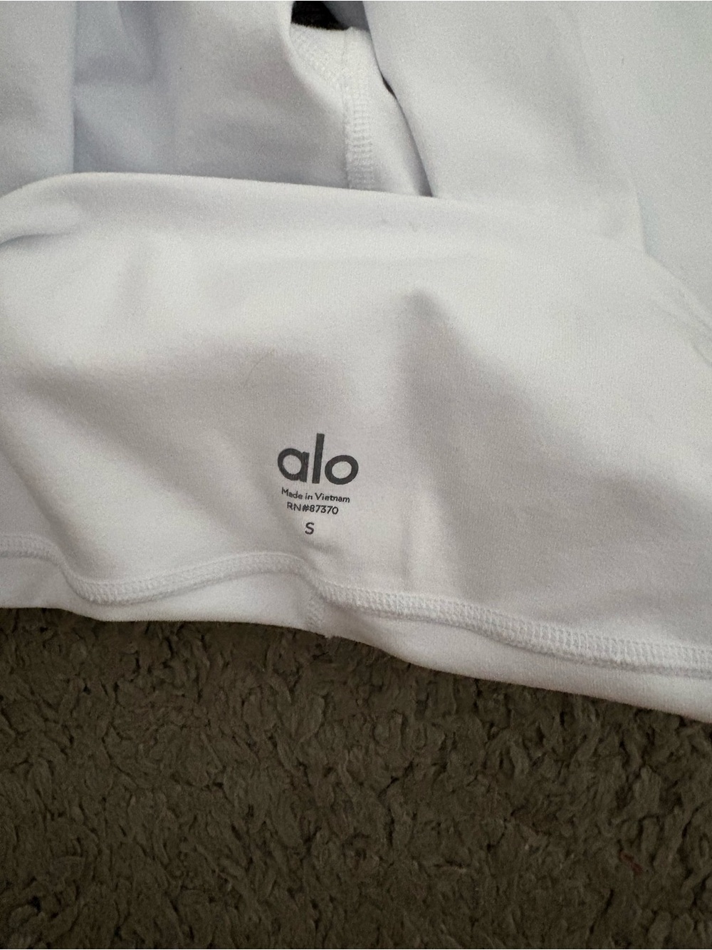 Alo airlift 7/8 white bootcut leggings - Picture 3 of 3